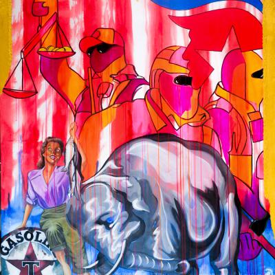 Goetz Friedewald - Ancient Times - 160 x 190 cm